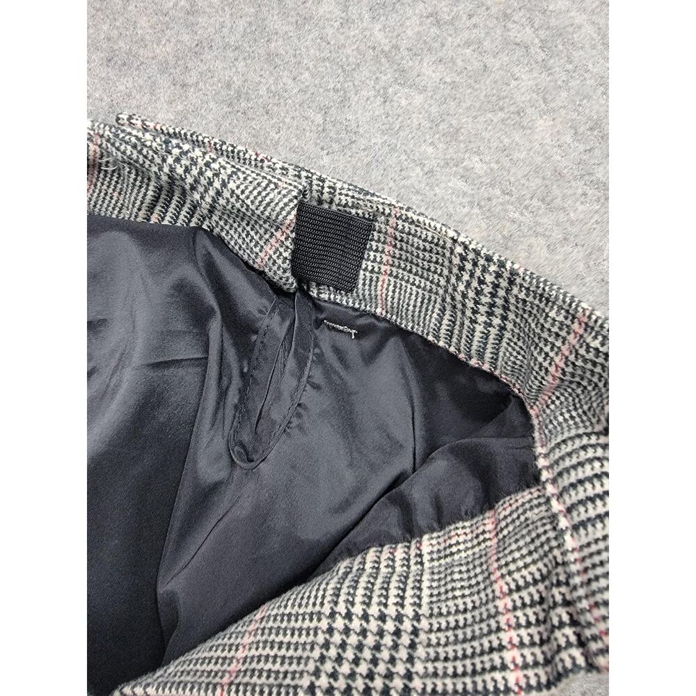 LL Bean Pants Womens 14 Plaid Classic Fit Lined Straight Leg Work Office - Picture 9 of 16
